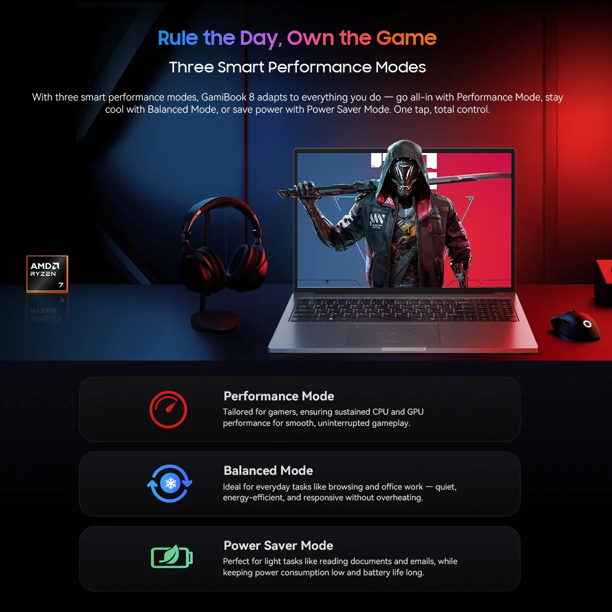 بلاك فيو GamiBook 8 AMD R7 7735HS 16 بوصة 32 جيجابايت RAM + 1 تيرابايت ROM 5000 مللي أمبير لابتوب ويندوز 11 بر1920*1200 لوحة مفاتيح مضاءة 120 هرتز