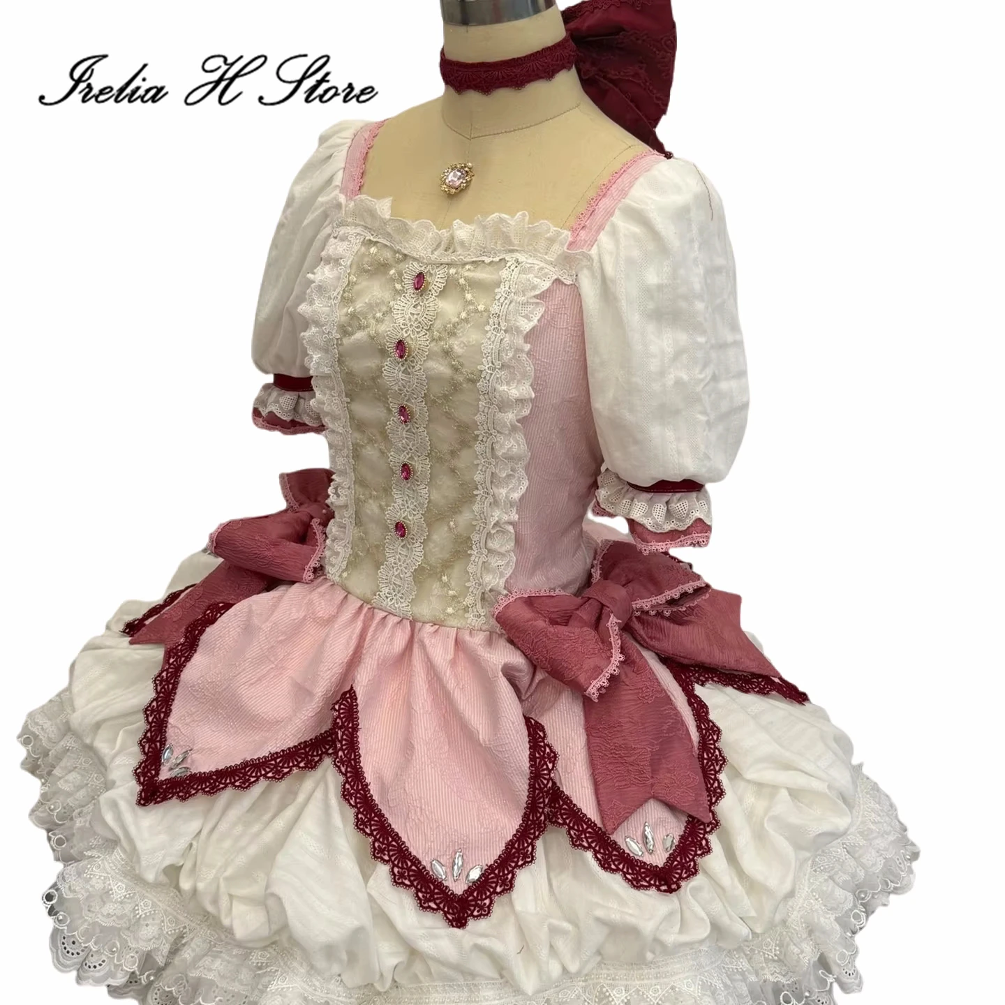 Irelia H Puella Magi Madoka Magica Kaname Madoka Cosplay Kostüm für frauen Cosplays Anime lolita kleid weibliche Benutzerdefinierte größe