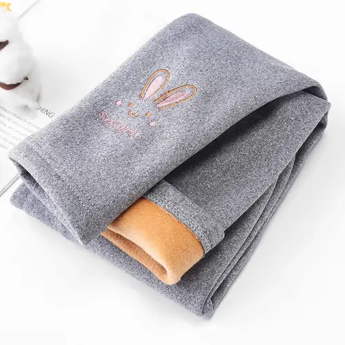 Autumn Winter Children Girl's Legging Thicken Warm Kids Girl Warm Plush Legging Trousers Elastic Waist Leggings Kids Pants - Image 10