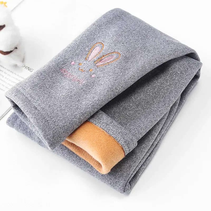 Autumn Winter Children Girl's Legging Thicken Warm Kids Girl Warm Plush Legging Trousers Elastic Waist Leggings Kids Pants - Image 10