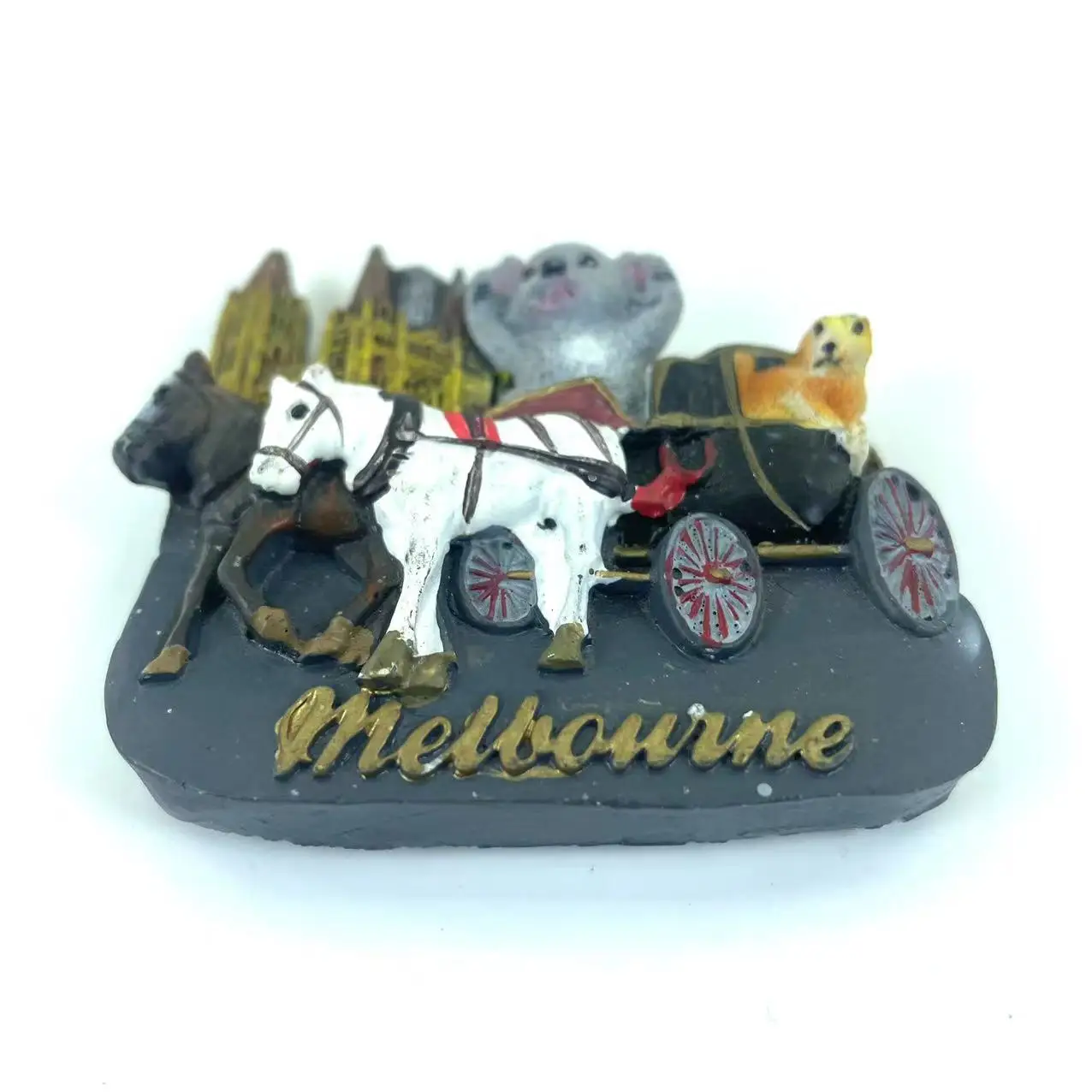 Australia Fridge Magnet Souvenir Melbourne Coach Travel Memorial Magnetic Refrigerator Stickers Gift Home Decoration Accessories