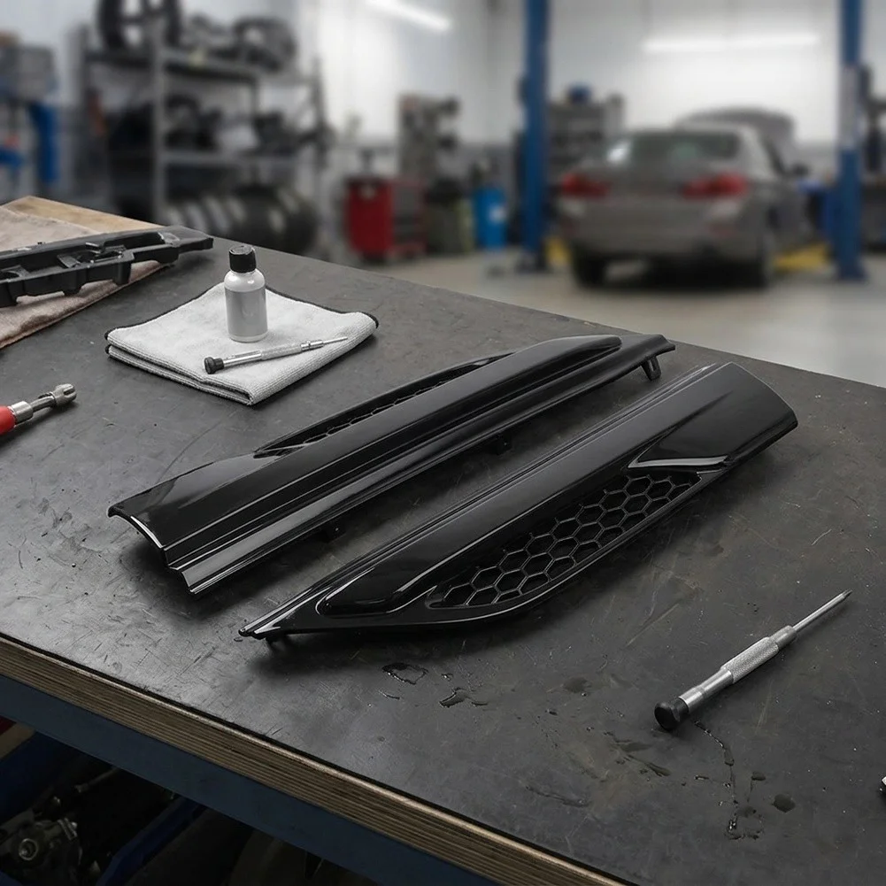 Replacement Fender Grill Molding Accessory Grille Insert Panel Fender Side Grill Molding Direct Replacement Part
