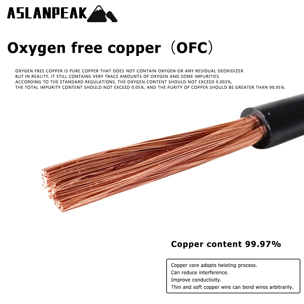 RV-Black 22-1AWG 1-100m PVC Flexible solid copper wire Soft extension Power Electric cable car audio automotivo speaker cables image 3