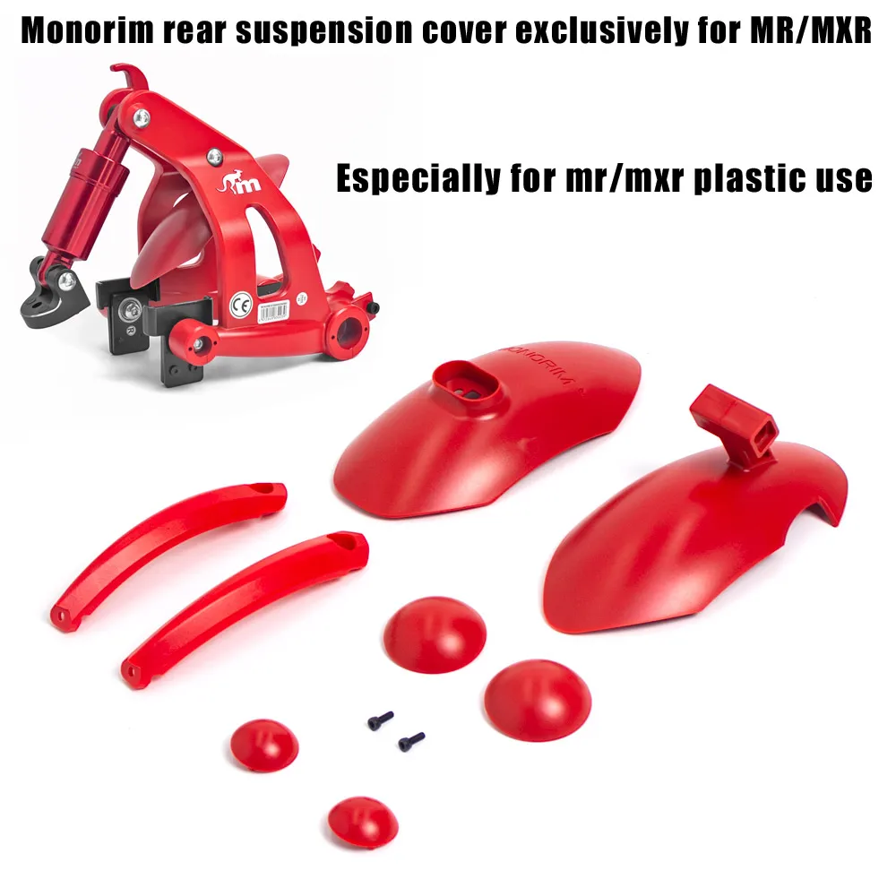 Monorim Rear Suspension Cover Specially For MR/MXR Plastic Using Scooter Fender For Xiaomi M365 1S Pro/Pro2 Mi3 Ninebot Max G30