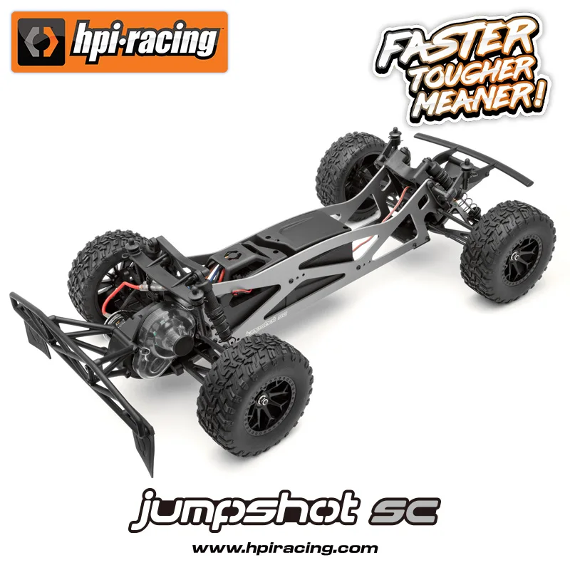Auto RC 1/10 HPI 160261   Jumpshot SC V2 Trazione posteriore RTR Camion corto telecomandato Modello di simulazione Rc Crawler Boy Toy