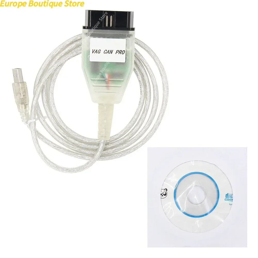 2024 Newest VAG CAN PRO 5.5.1 CAN BUS UDS K-line OBD2 Diagnostic Tool Software V5.5.1 VAG OBD VCP Scanner