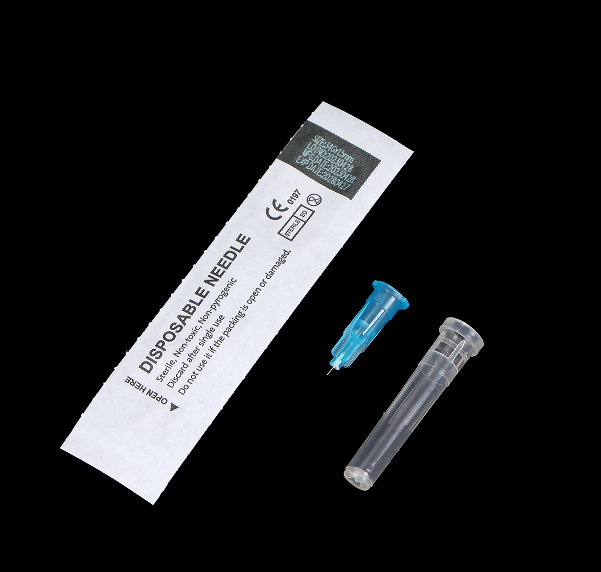 Igły ostre, jednorazowe, pakowane pojedynczo, 34G 1.5mm 2.5mm 4mm 6mm 8mm 13mm, narzędzie do dozowania. — zdjęcie 6