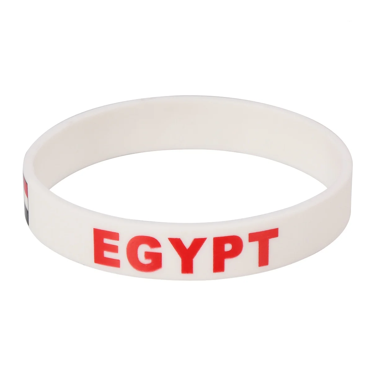

6 Pcs Silicone Bracelet Eco-friendly Wristband Flag Decorative Country Bands Bulk Fashion Football Event Wristbands