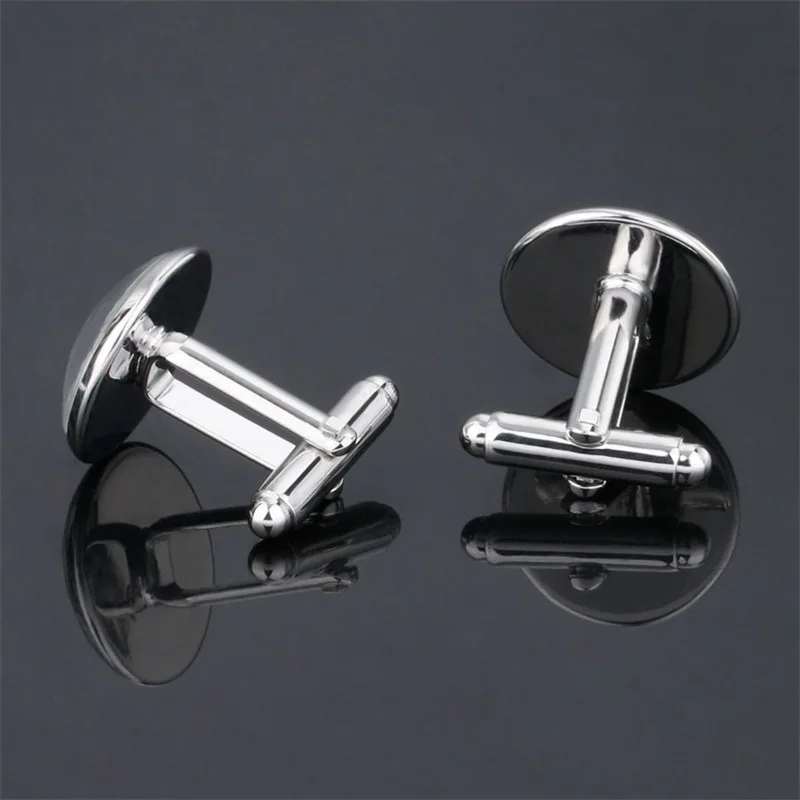 FIMAODZ อะนิเมะ7ดาวลูกบอล Cufflinks สำหรับบุรุษคุณภาพสูงแก้ว Cabochon ประณีตชายกระดุมข้อมือเสื้อเชิ้ต Links หมาป่ามังกรปุ่ม