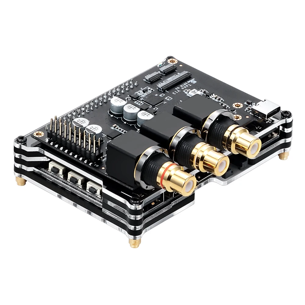 Khadas Tone Board ES9038Q2M USB DAC Hi-Res Audio Макетная плата с XMOS XU208-128-QF48