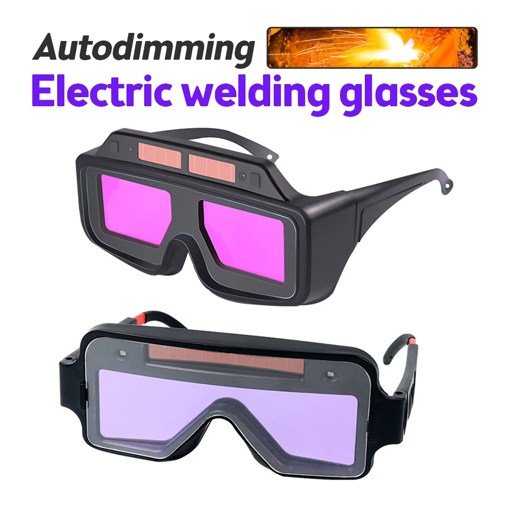 Automatic Darkening Dimming Welding Machine Mask Helmet Eyes Special Goggles/Welder Glasses For Welding Machine/Equipment Tools