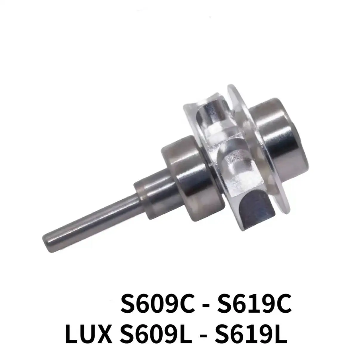 Dental Turbine Cartridge Rotor, Ceramic Bearings Durable Replacement Part for KAVO S609C- S619C LUX S609L - S619L High Speed
