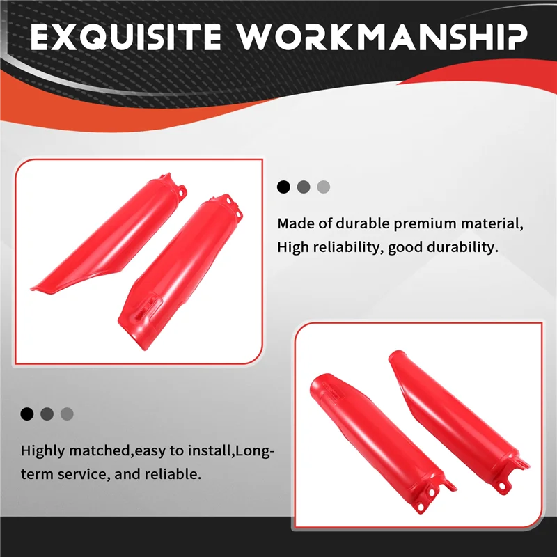 

Motorcycle Fork Guard Front Fork Tube Frame Cover For Honda CRF150L 2016-2019 Motorcycle Accessories