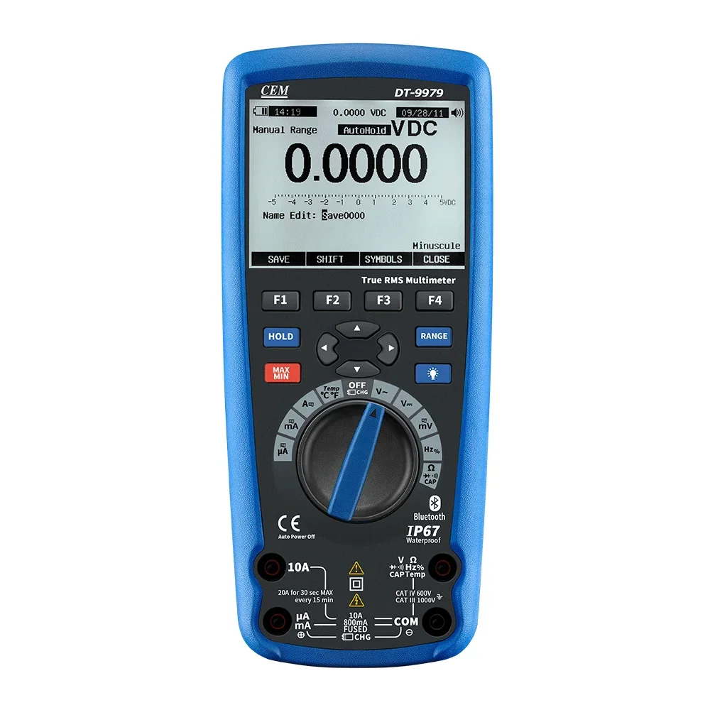 DT-9979 True RMS Digital Multimeter Tester AC DC 50000 Counts Original Manufacturer