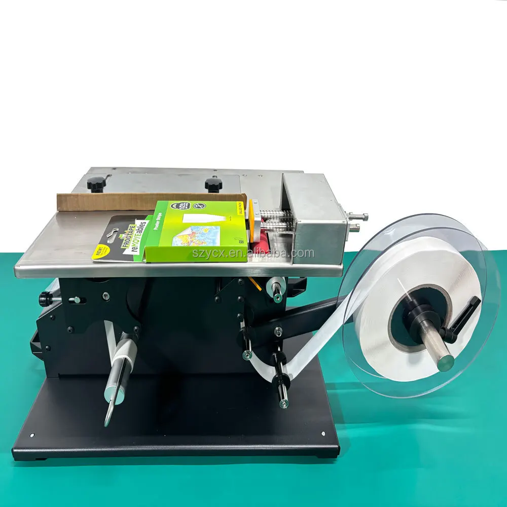 

PLC Desktop Self-adhesive Corner Labeling Machine FTR-118A