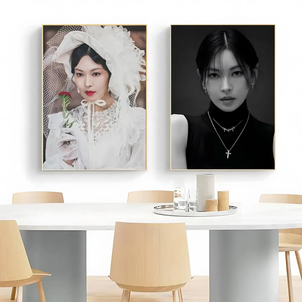 Actress K-kim So Yeon Poster Wall Art Print Decorative Mural Home Decor Gift Unframed