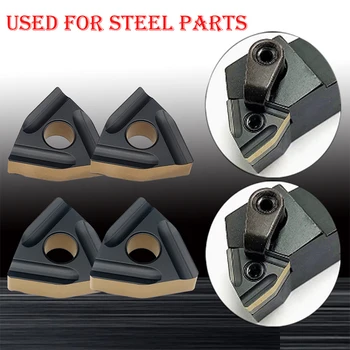 10pcs WNMG080408 R S T4225 מוסיף קרביד חיצוני הפיכת כלי WNMG 080408 להב באיכות גבוהה CNC מחרטה חותך כלים עבור פלדה
