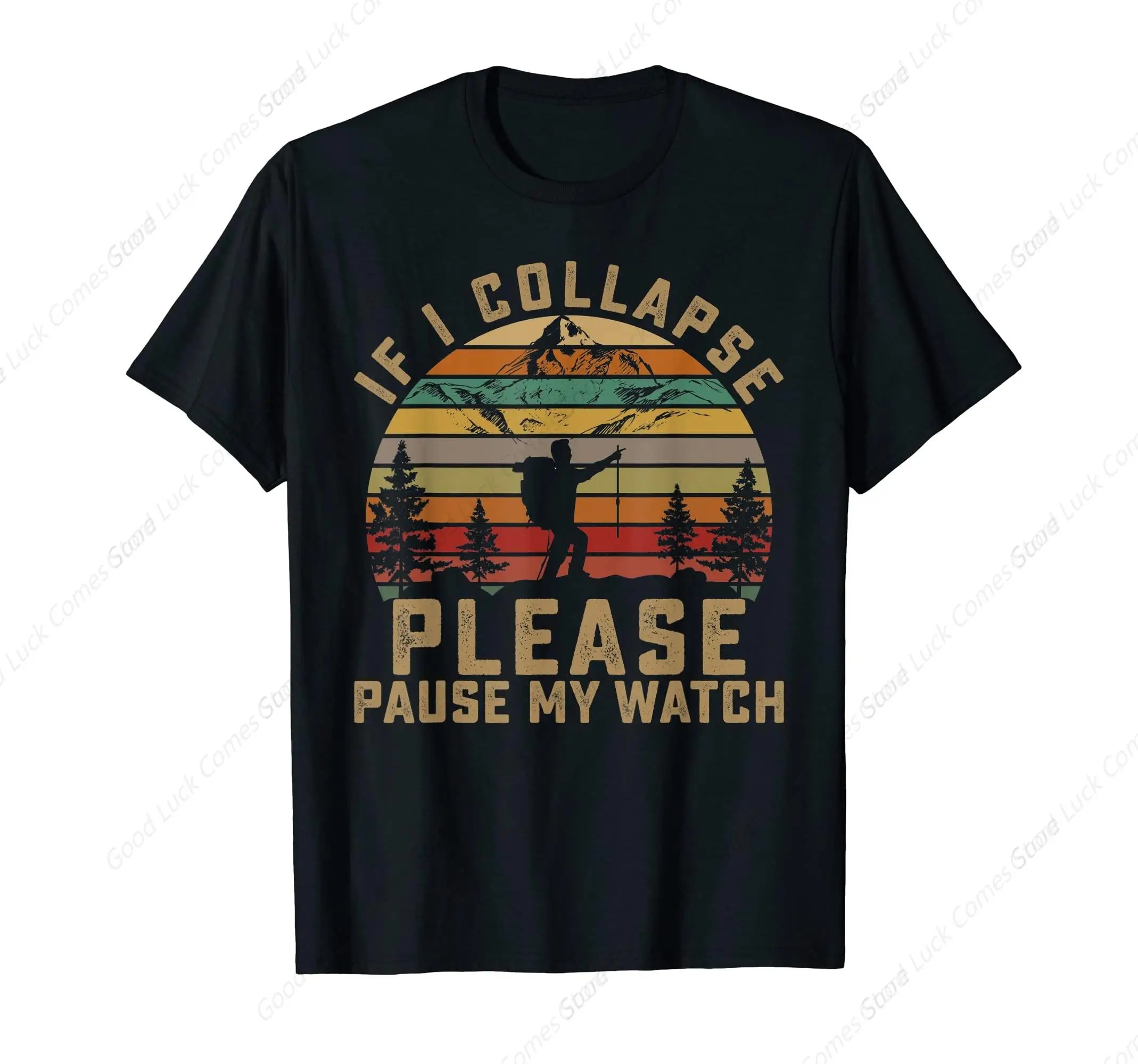 Camiseta Retro Vintage para amantes de los perros, gran Pirineo, senderismo de montaña