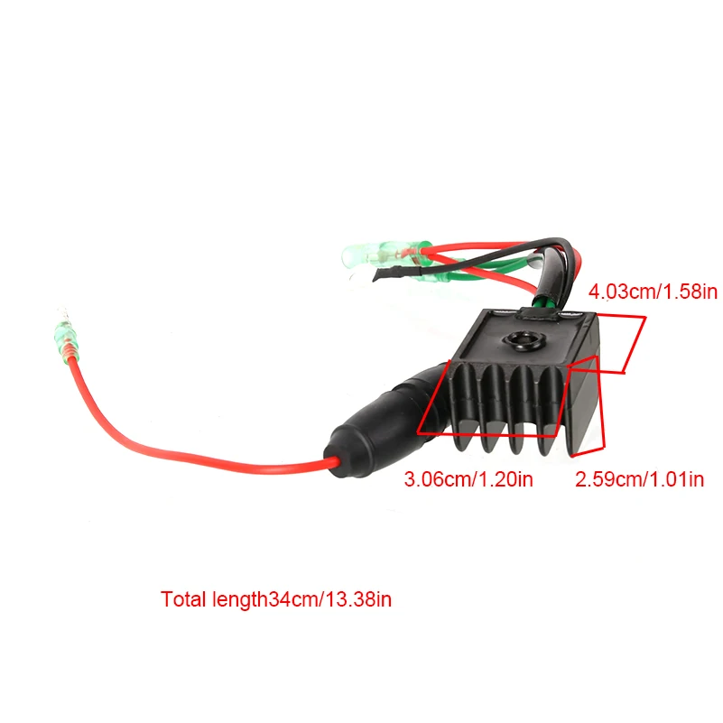 Replacement 6G1-81970-61 Voltage Regulator Rectifier Suitable for F15A, F13.5, F9.9C, E60H & 6HP to 70HP Outboard Engines