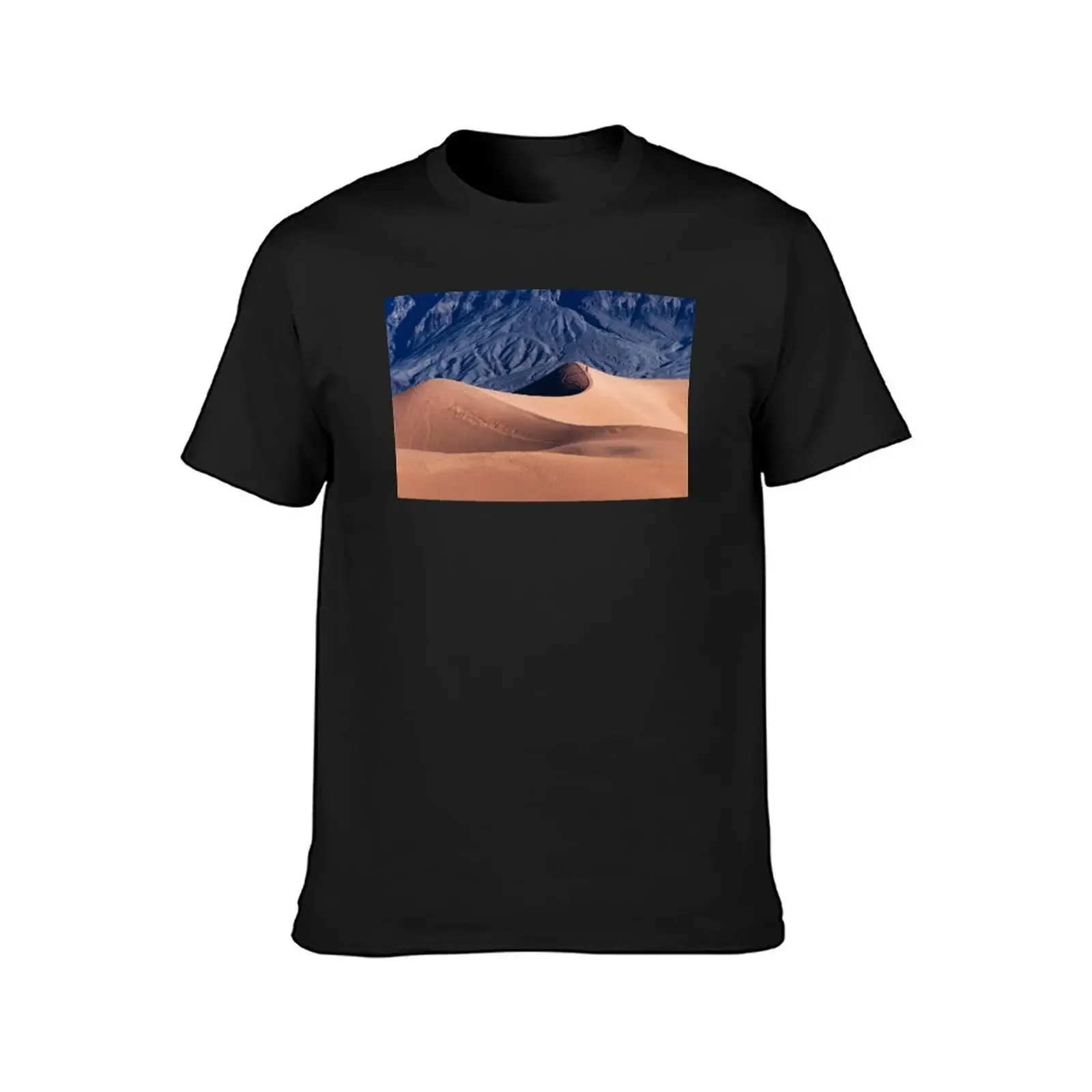 Sunrise over Mesquite Flat Sand Dunes T-Shirt custom t shirt man clothes animal prinfor boys designer t shirt men