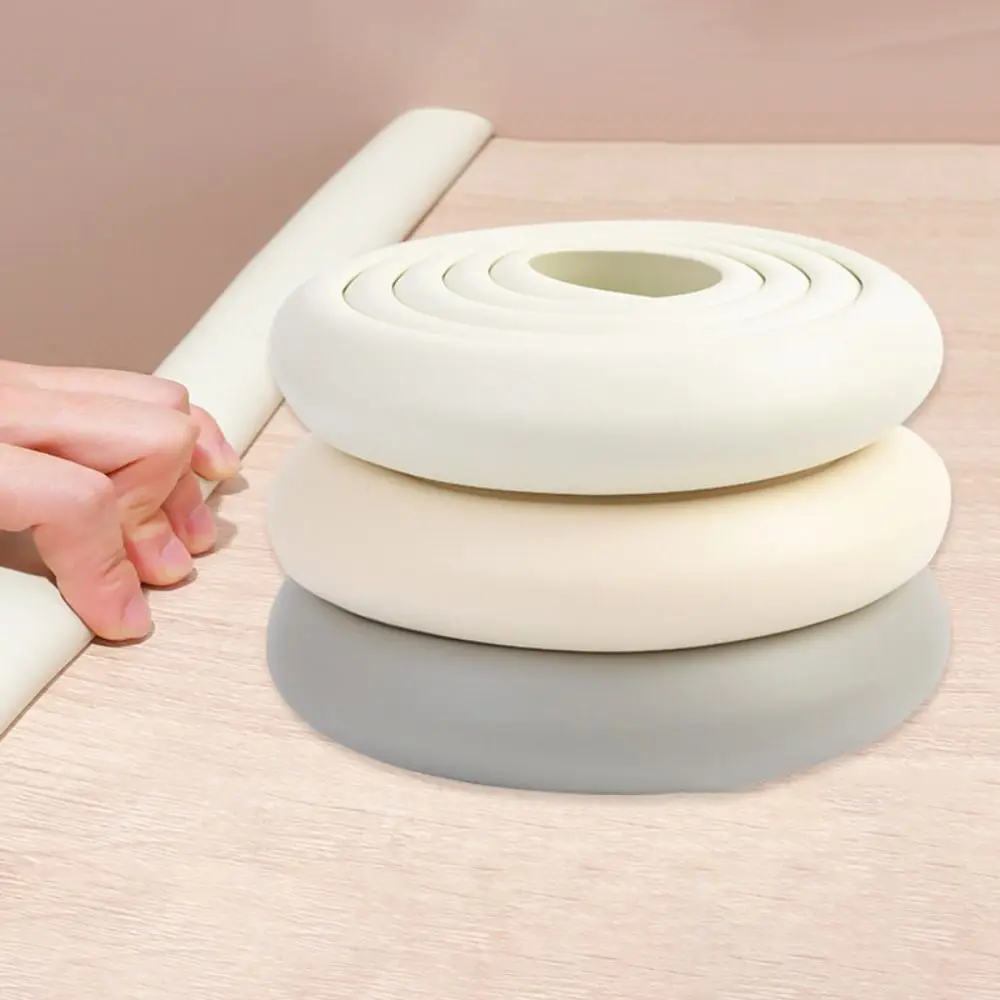 2 Pcs NBR Table Protector Baby Safety Protective Cover Desk Cover with Double-sided Tape Edge Cover Protective Tape Home