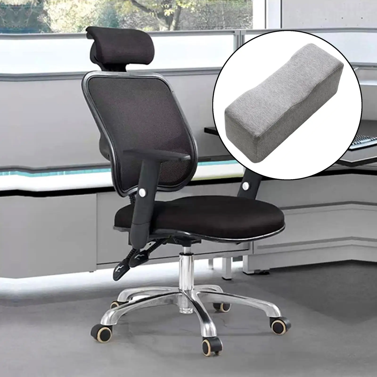 Chair Armrest Pad Cover Cushion Forearm Cover Cushion Arm Rest Cover for Chairs