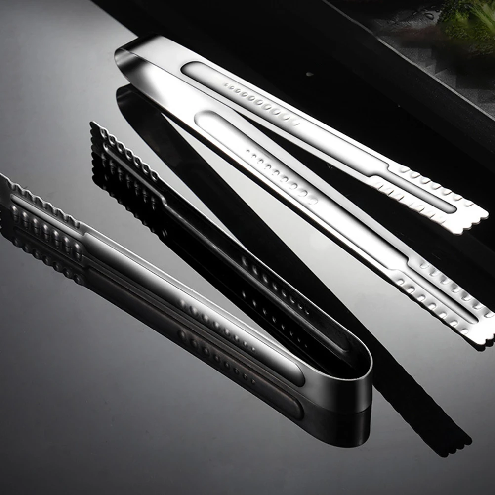 

Зажим для еды из нержавеющей стали, гриль-барбекю, инструмент для сервировки салата, щипцы для хлеба, кухонная утварь, противоскользящий дизайн для вечеринок