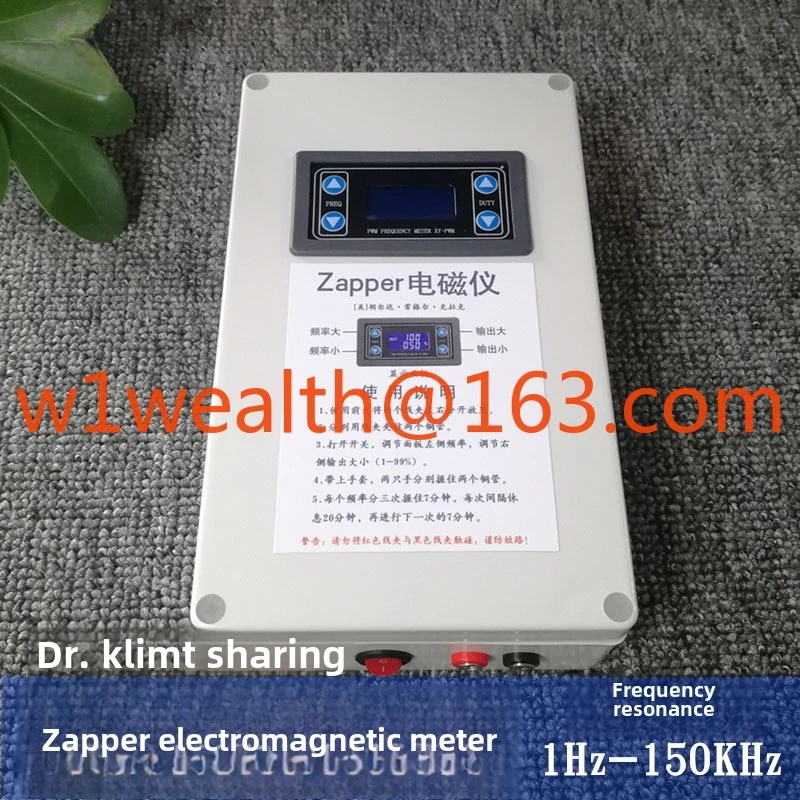 Zapper Frequency Resonance Dr. Clark Electromagnetics Broadband Output Adjustable Electronic Signal Learning