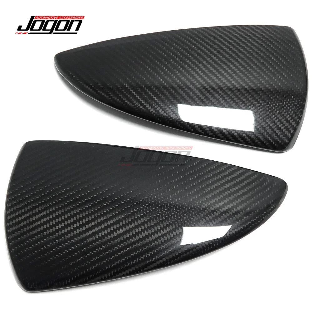 2PCS Carbon Fiber Exterior Car Side Rearview Case Cover Trim For Lexus UX200 ES350 LC500 LS500 RC350 RS F 2020-2023 Accessories