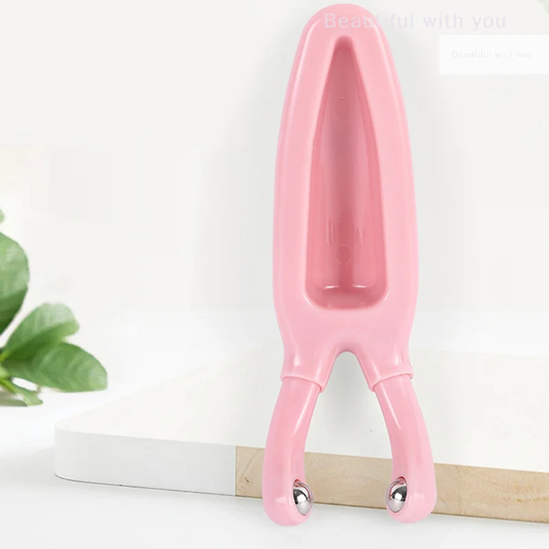 Y-shaped Fork Massage Nose Face Lifting Guasha Scraping Massage Facial Tools Massage Plate Reduce Puffiness Nose Massager