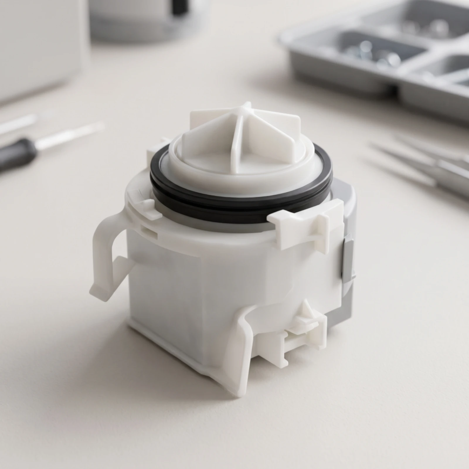 Dishwasher Drain Pump Replacement Part Easy to Install Dishwasher Drain Pump Stable Drainage Low-Noise for DIYers