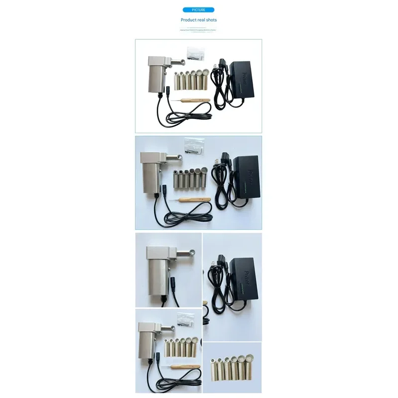 Electric Stainless Steel Auto Dreadlock Crochet Hair Making Weaving Equipment Plastic Flocking Machine