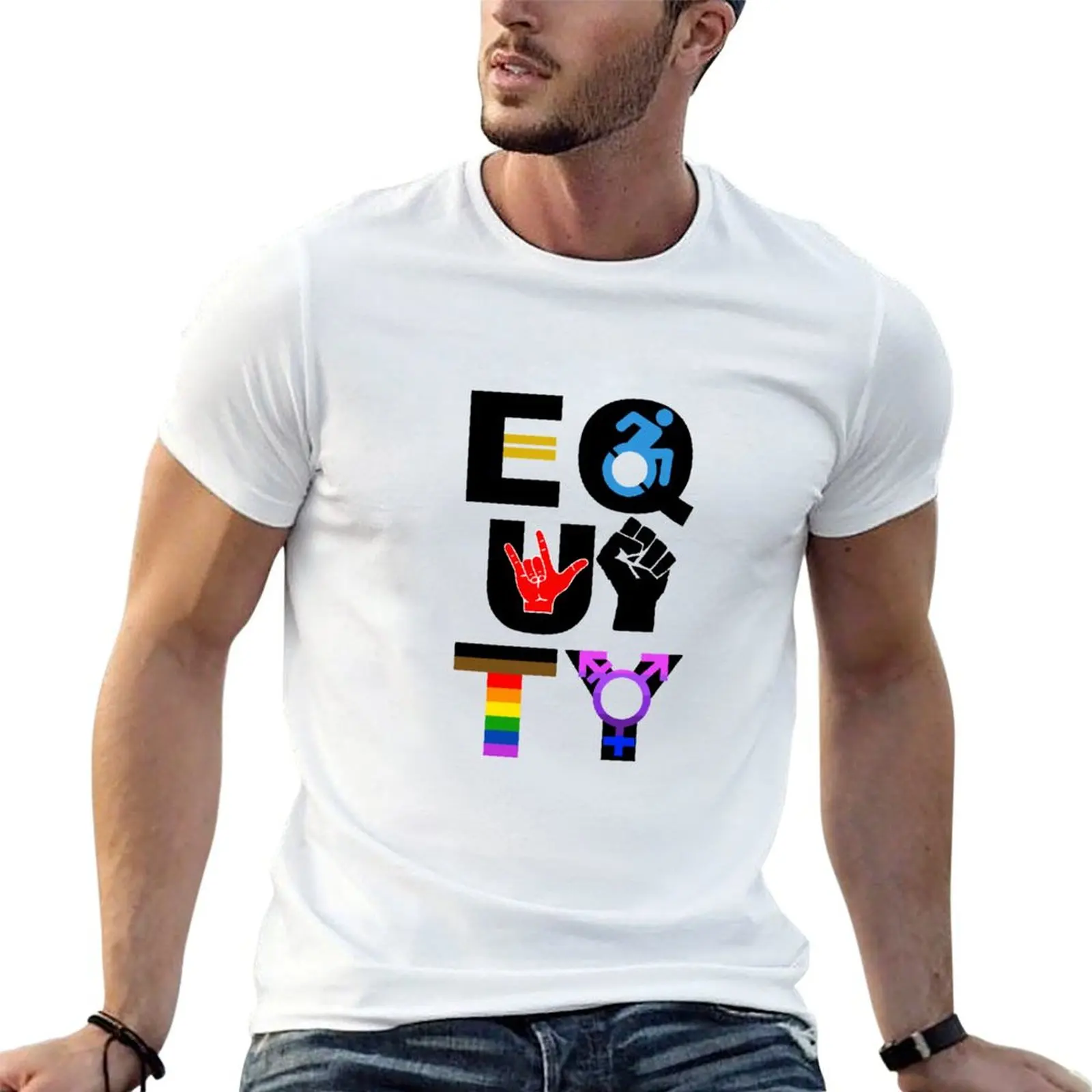 

treats same man without Equity t the paying Equality T-Shirt to... shirt everyone | plain attention
