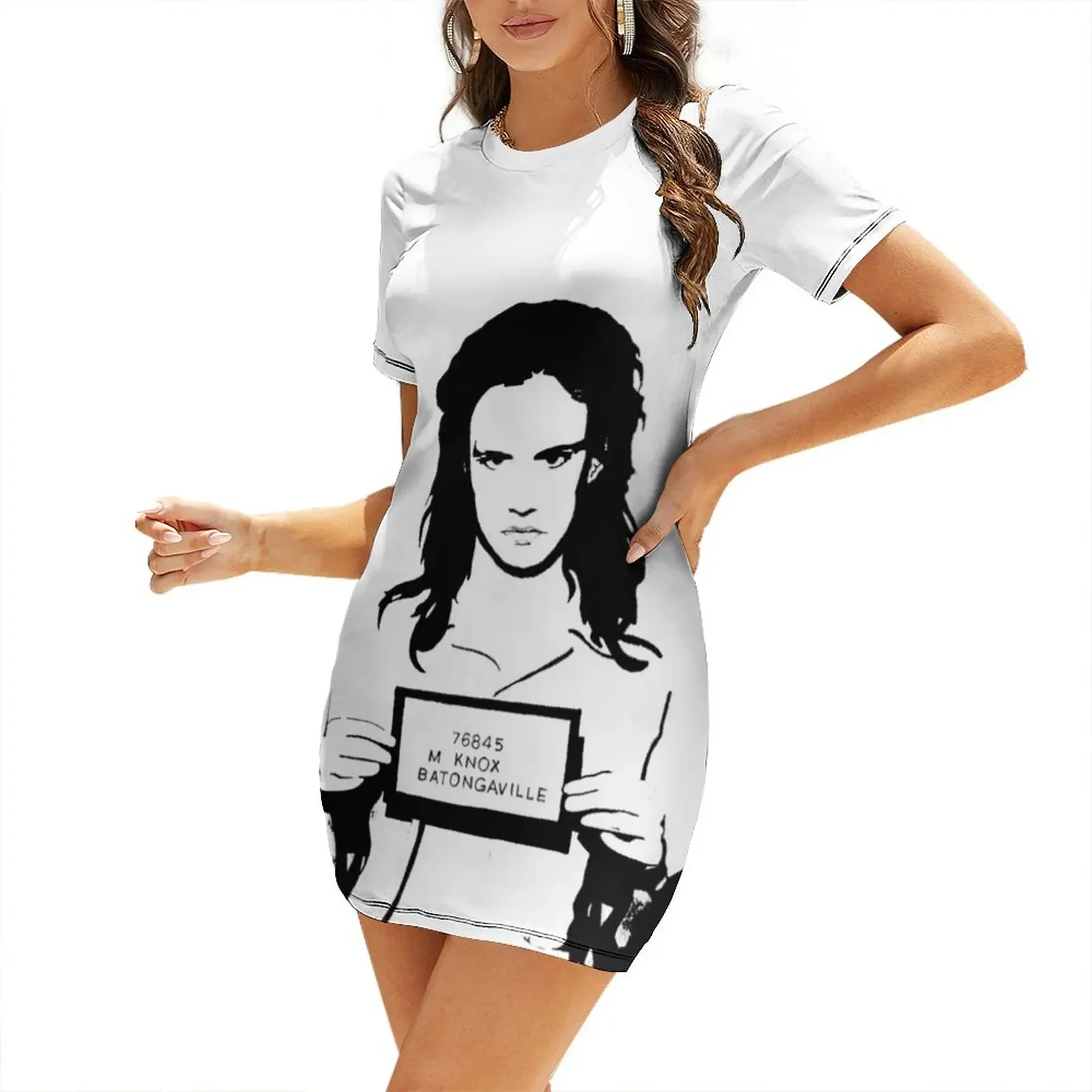 

Mallory Knox Short-Sleeved Dress elegant dresses plus sizes cocktail dresses summer clothes for women
