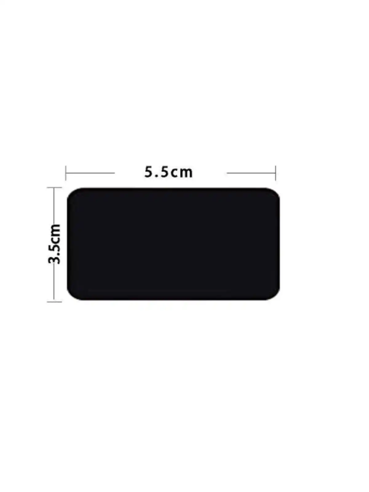 120pcs Chalkboard Labels Black Tags Sticker Self-Adhesive Customize Holiday Present Stickers for Jars,3.5*5.5cm