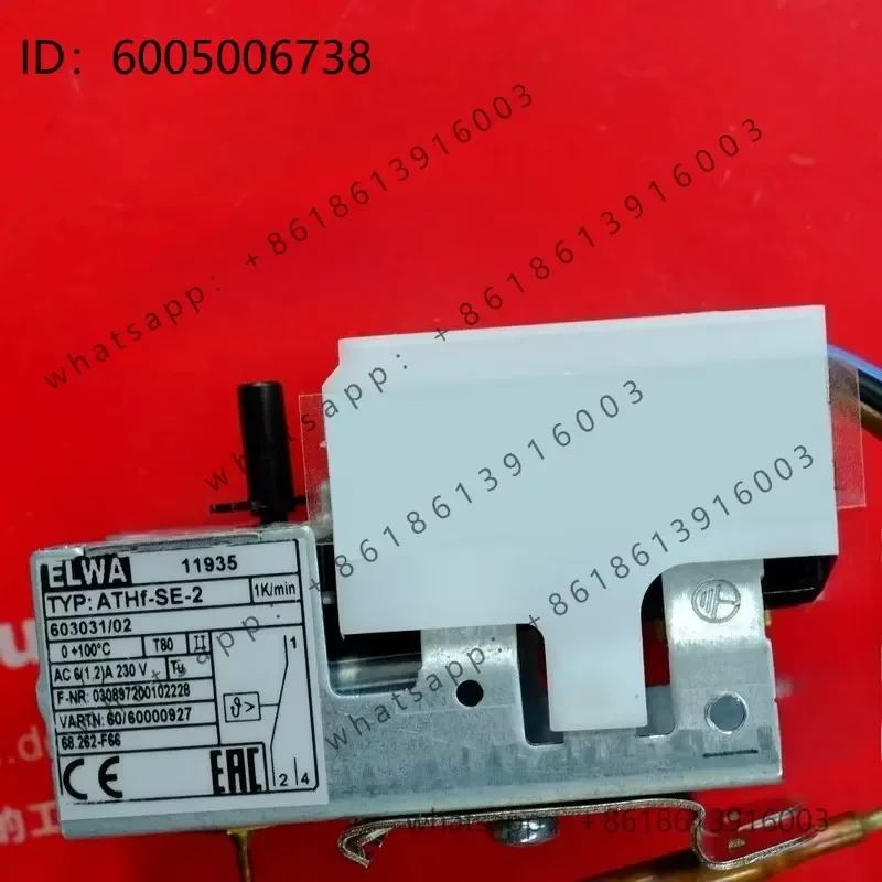 Jumo 60000927 Kumao Temperature Sensor ATHf-SE-2 603031/02 for ELWA 100 Degree