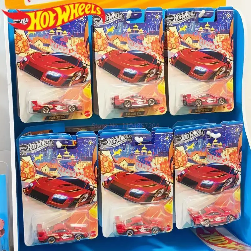 

Hot Wheels в наличии JNF49-LA10 2026, китайский год лошади, ограниченная серия, литая модель Porsche 935, коллекция игрушек-сюрпризов