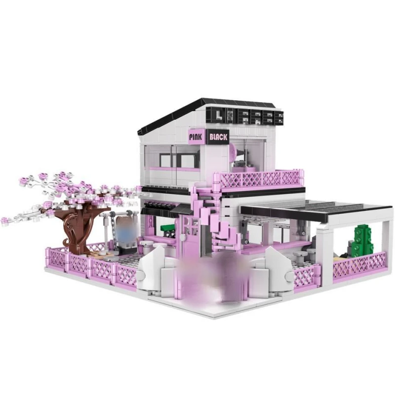 Creatieve Expert Modulaire Gebouwen Stad Straatbeeld Moc Coffeeshop Huis Model Bouwstenen Puzzel Speelgoed Voor Kinderen Cadeau