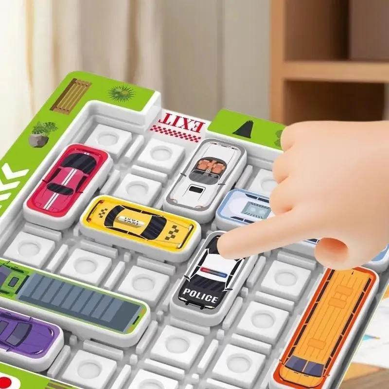 

Cognitive Development Toy for Children - Parking Lot & Moving Car Maze Puzzle Game Set