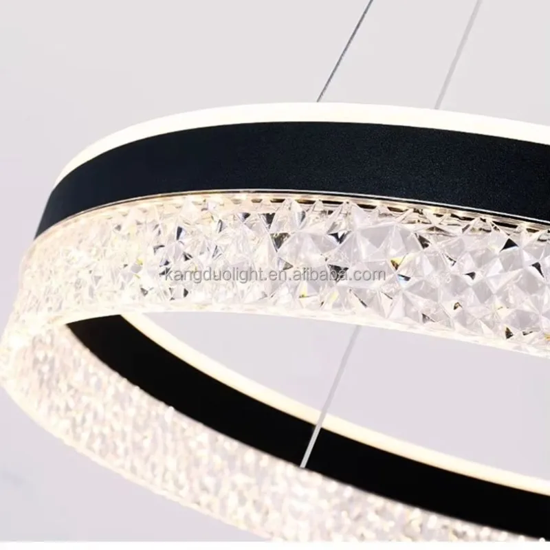 Modern Minimalist Iron Starry Sky Middle Size LED Pendant Light for Living Room with 3-Year Warranty and DIY Option