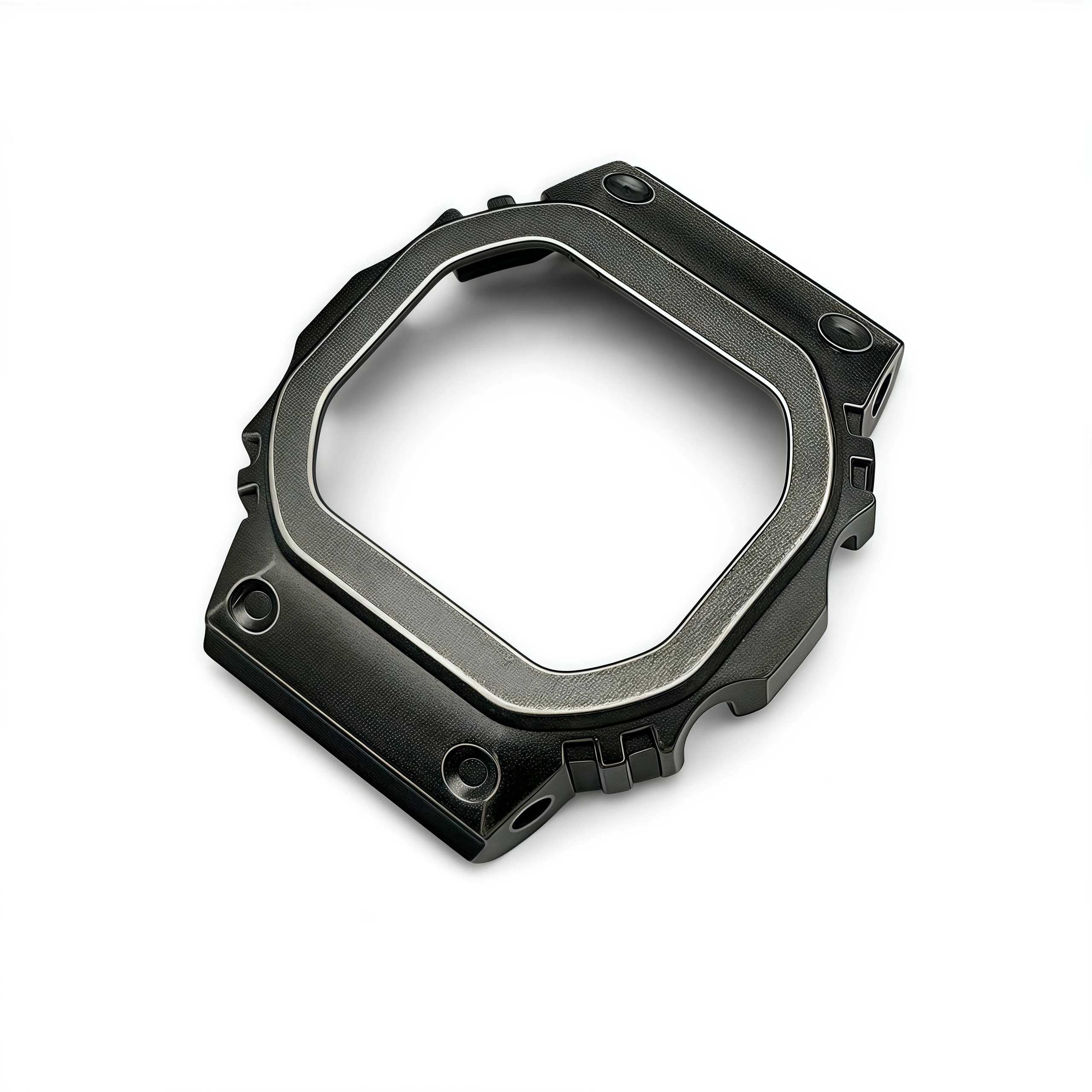 DW5600 GW5610 طقم عصري لساعة كاسيوك إطار معدني وحزام G5600E GWB5600 GWM5610 DW5600 مع أدوات تجديد #6