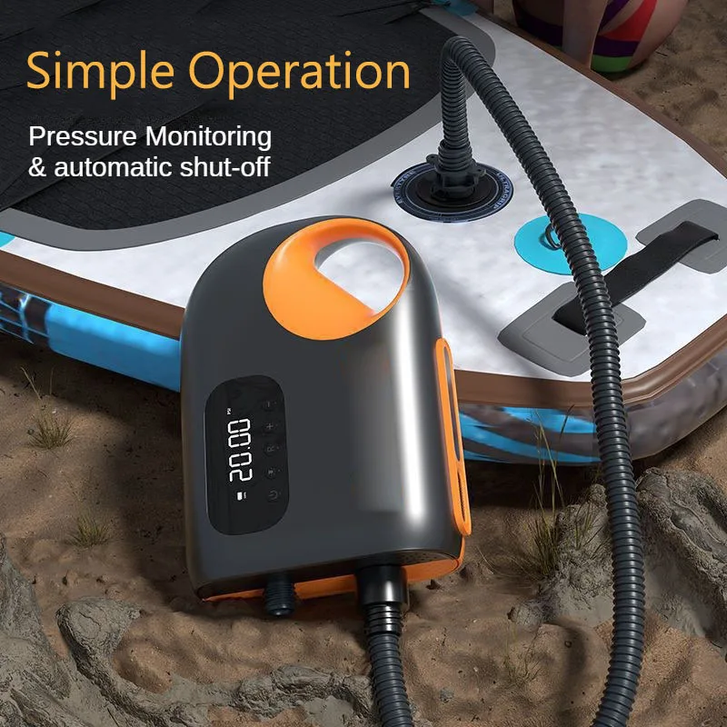 Wireless  Inflatable Pump Portable Air Pump 18000mAh Battery for Outdoor Camping Tent Surfing Paddle Board Airbed Boat Sup Kayak view 4