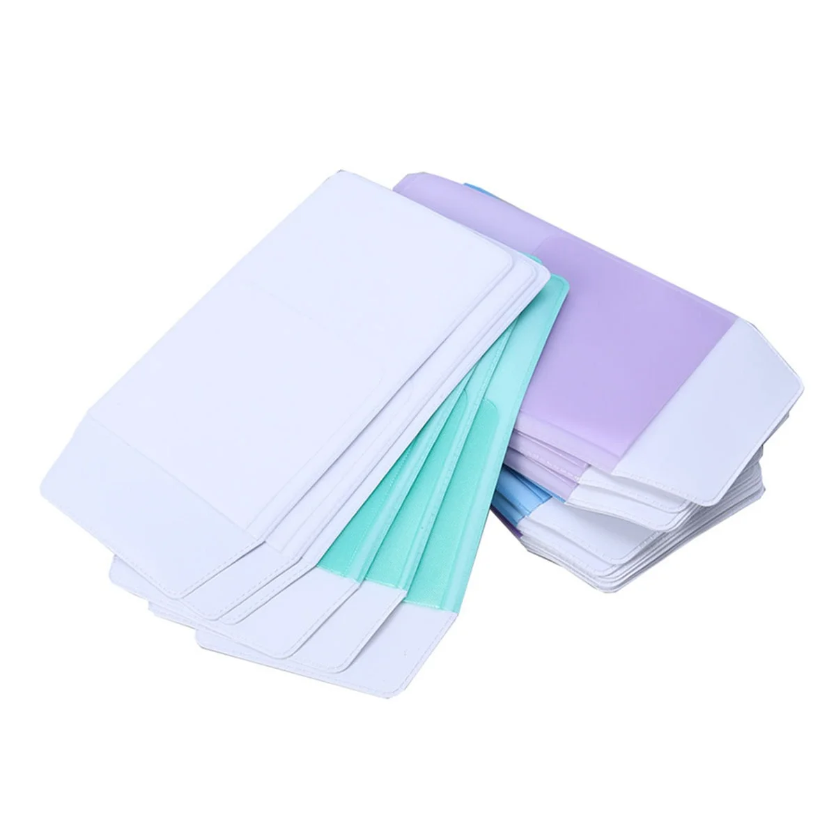 6 قطعة حقيبة أقلام رصاص حامي القلم مختلط الألوان ارتداء مقاومة مانعة للتسرب حامي الجيب مثالية لأقلام الرصاص ومستحضرات التجميل و #4