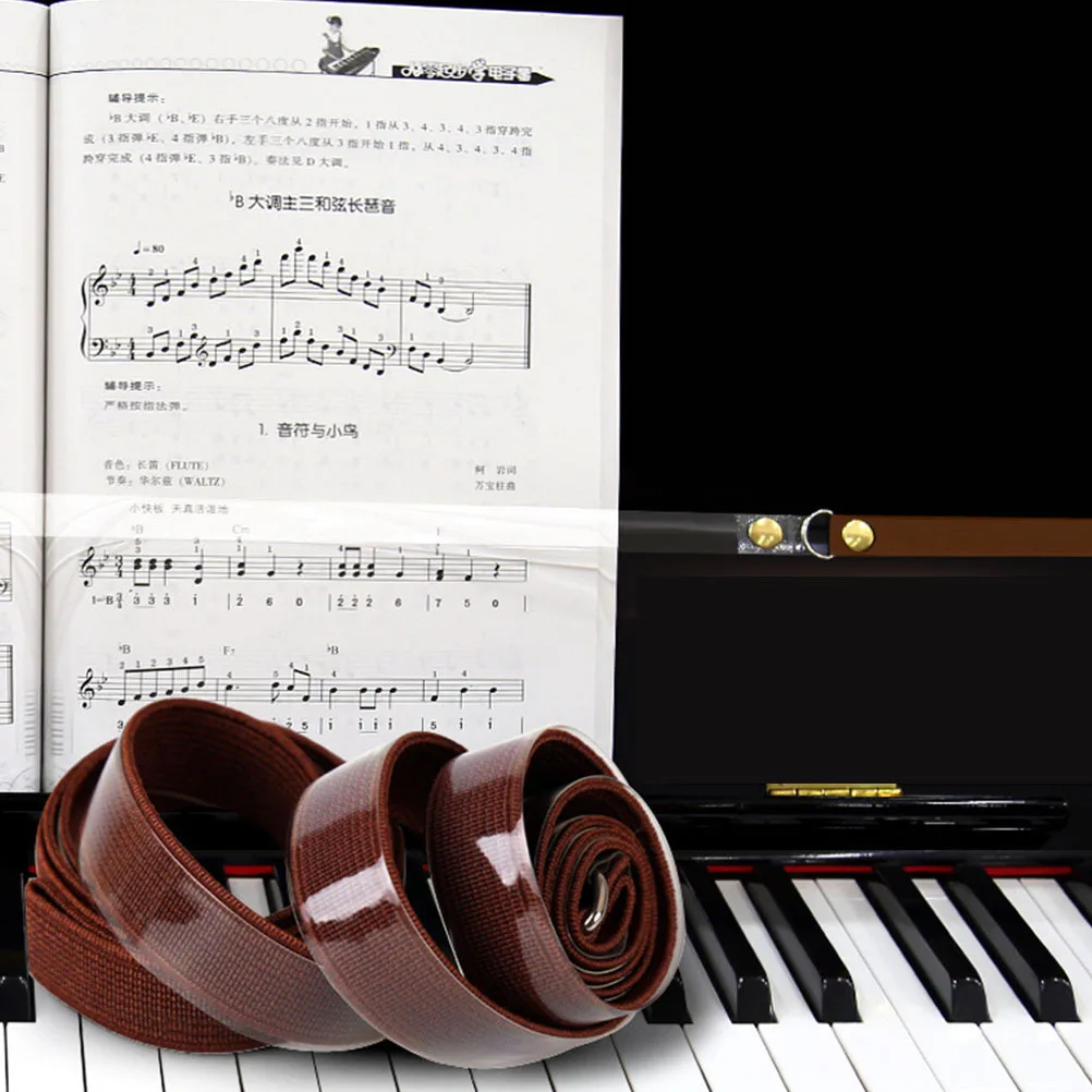 

Piano Score Tape Sheet Music Page Clip Fixed Band Book Separator Tpu Material Fixing Belt Holder