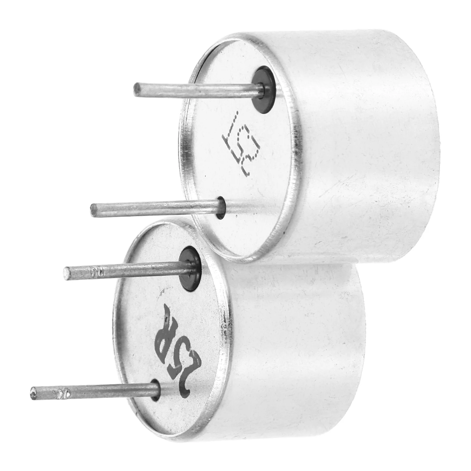 

2Pcs Ultrasonic Sensor Probe Split type Transceiver High Precision Detection Wide Application Robust Iron Easy Installation