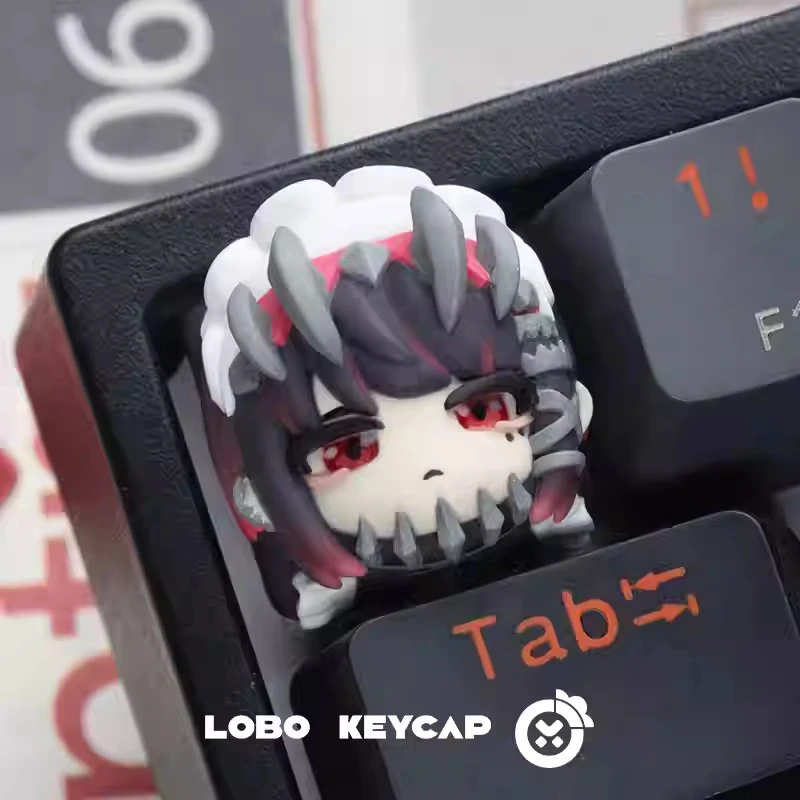 Keycap Zenless Zone Zero Ellen Joe Personalized Custom Resin Mechanical Keyboard Keycap Computer Accessories Anime Toys  Kids