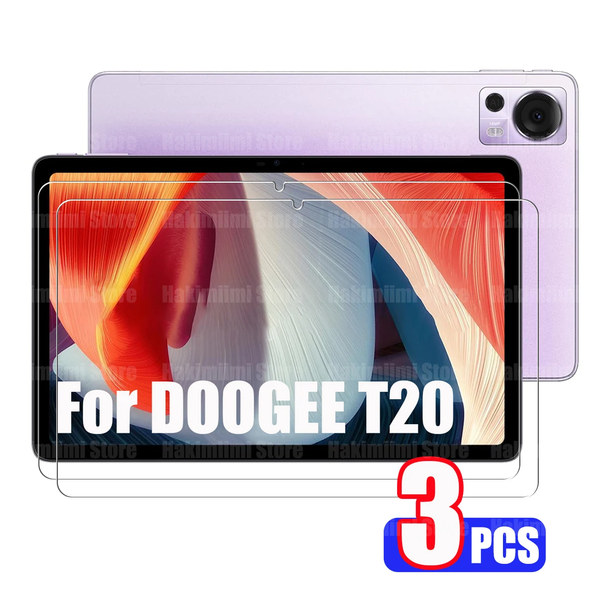 

Tablet Screen Protector for DOOGEE T20 10.4 inch Anti-Scratch 9H Hardness Tablet Tempered Glass Film for DOOGEE T20 10.4"