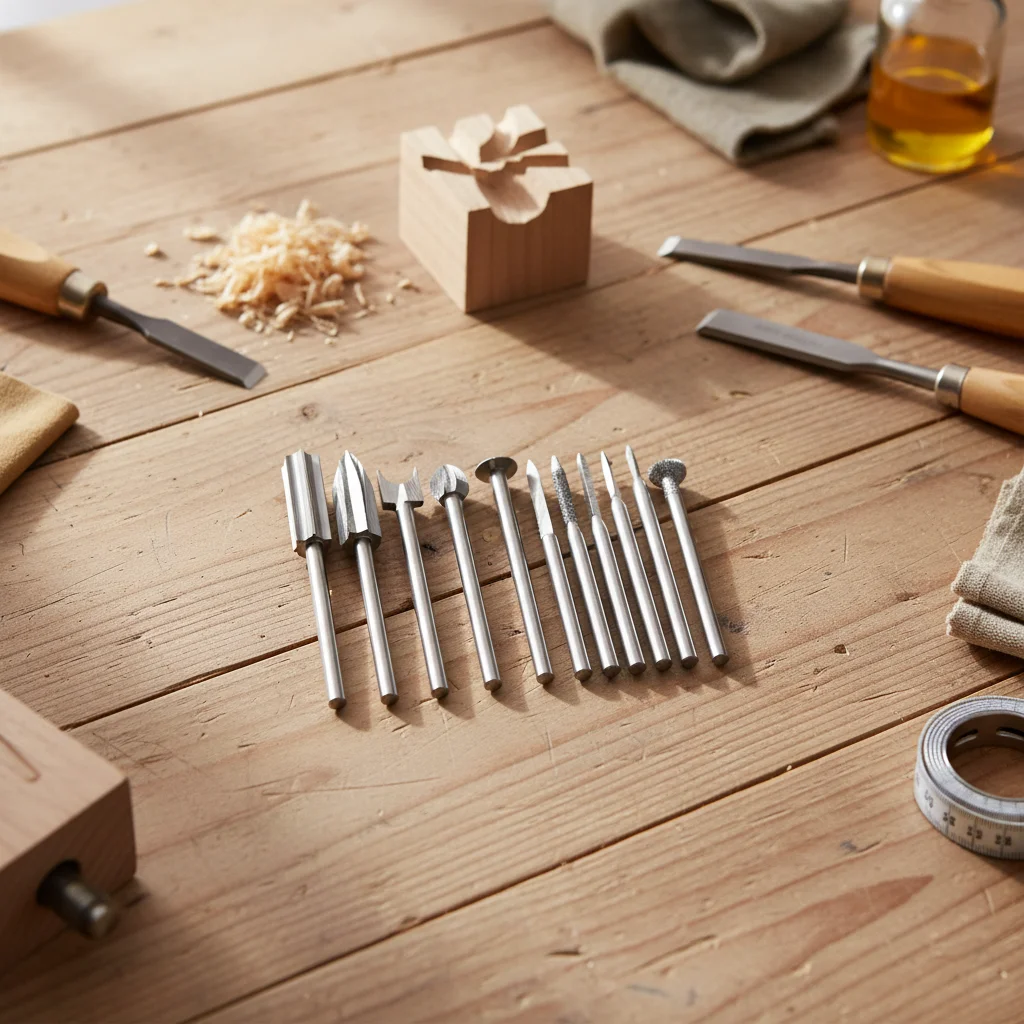

11 шт. сверла для резьбы по дереву, хвостовик 1/8 дюйма для DIY сверление, вращающийся инструмент, фреза для резьбы по дереву, камню, металлу, корню