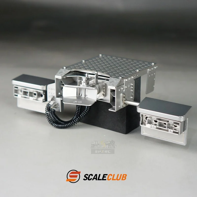 Scaleclub Model Voor Regal Volvo 1/14 Zware Slepen Hoofd Oka Upgrade Metalen Staart Beam Voor Tamiya Lesu Rc Truck Trailer