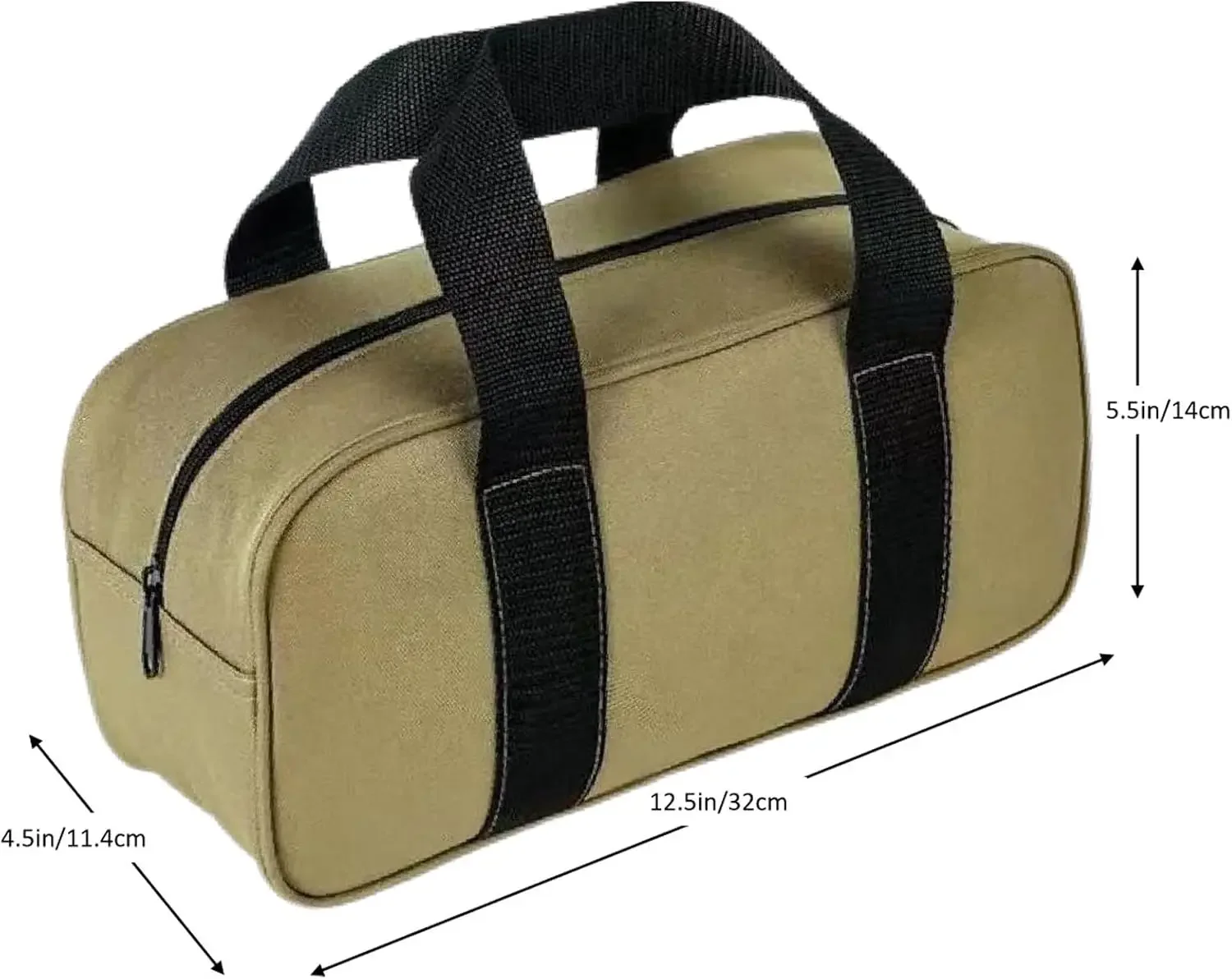 Large Capacity Handheld Oxford Tool Bag Heavy Duty Waterproof Wear Resistant Multi-function Tools Storage Carry Bag